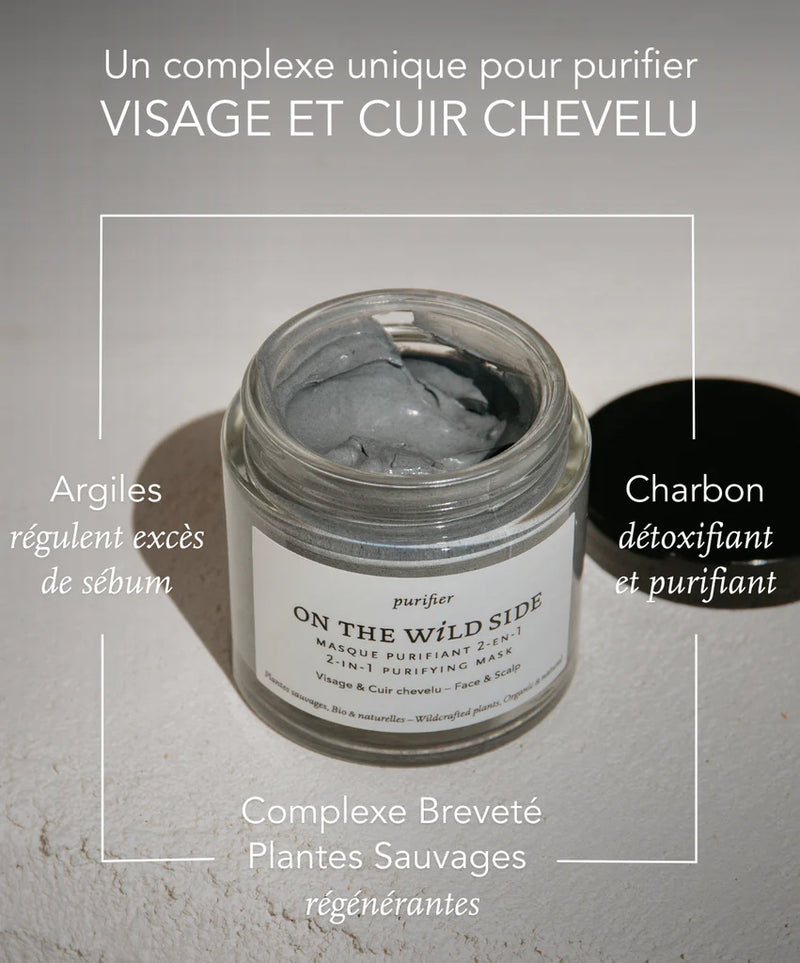 Masque Purifiant 2-en-1