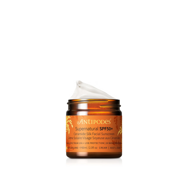 SuperNatural SPF50+ | Crème Solaire Visage Soyeuse