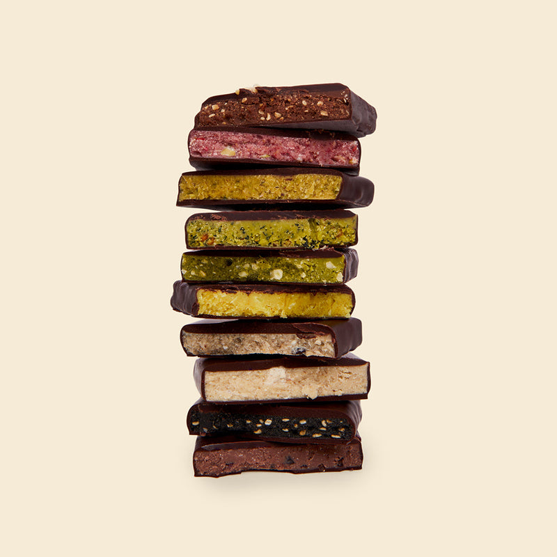Chocolate with Grilled Coconut and Turmeric