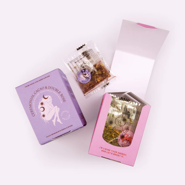 Intuition Infusions | Ceremonial Cacao &amp; Double Rose