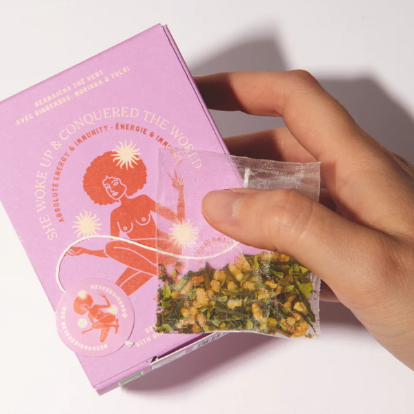 Energy Infusions | Genmaicha, Ginger, Moringa &amp; Tulsi