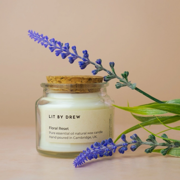 Bloemen Reset Kaars