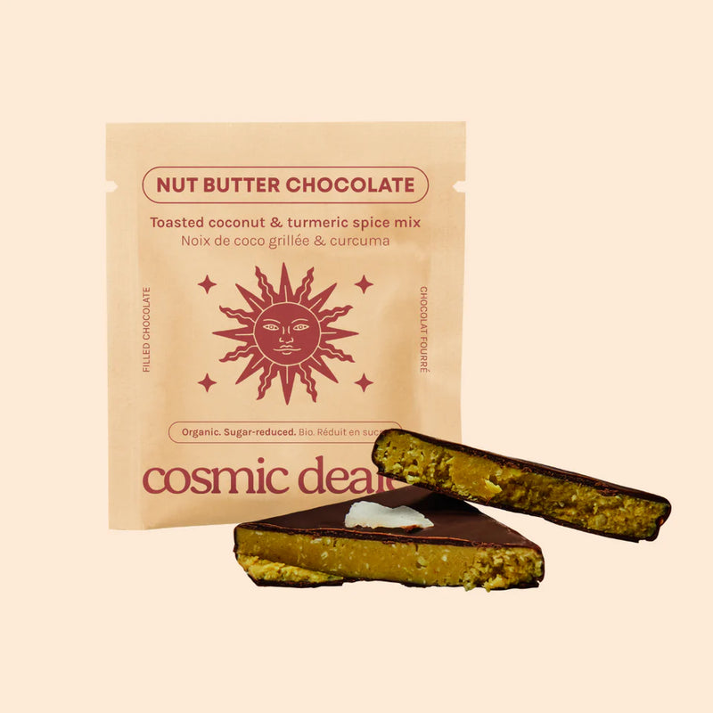 Chocolat à la Coconut Grillée et Curcuma