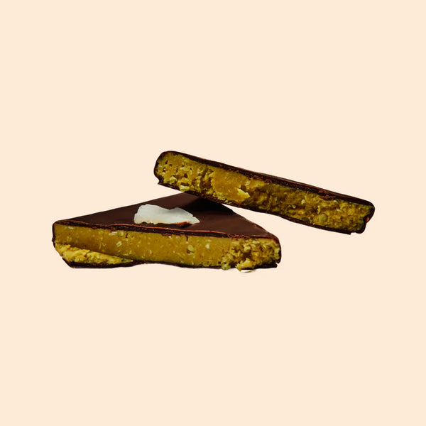 Chocolat à la Coconut Grillée et Curcuma