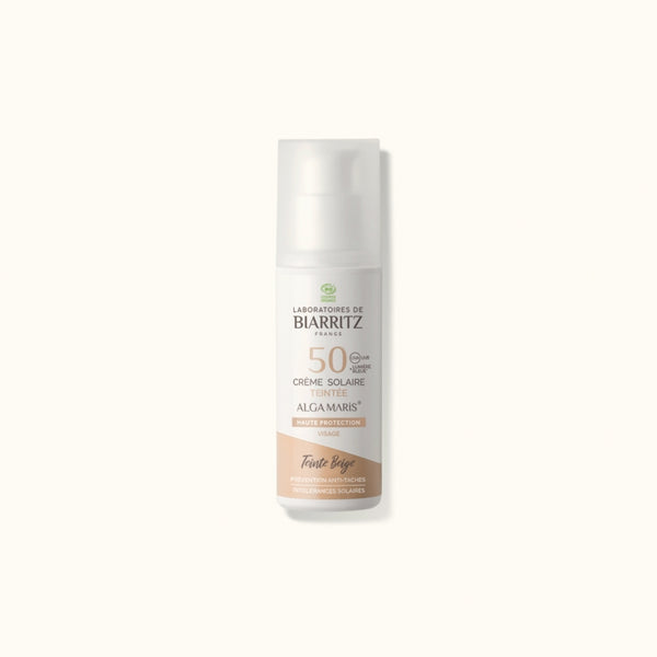 Crème Solaire Teintée SPF50