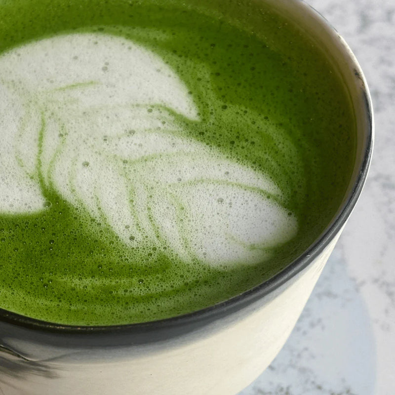 Poudre de Thé Vert Japonais & Riz Grillé