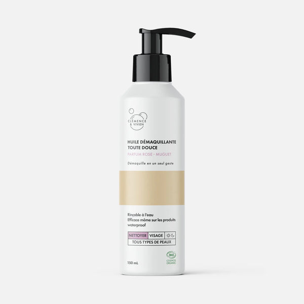 Huile Démaquillante Toute Douce | Parfum Rose - Muguet