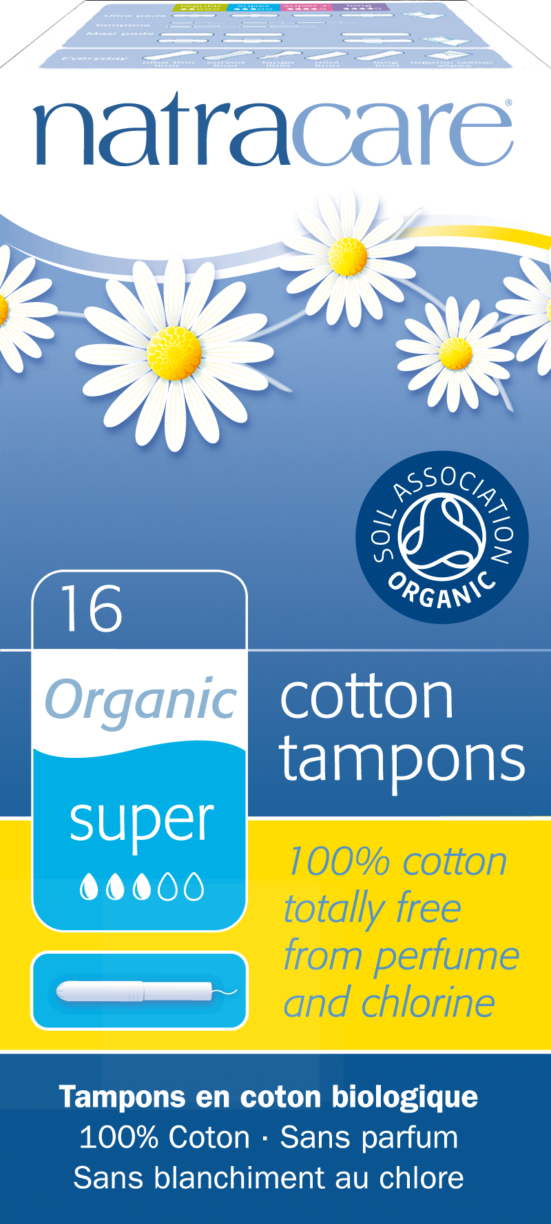 Tampons met applicator