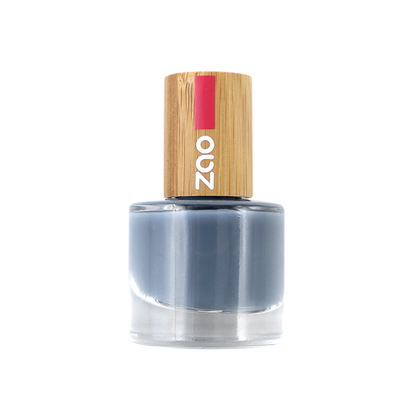 Blauwgrijze nagellak