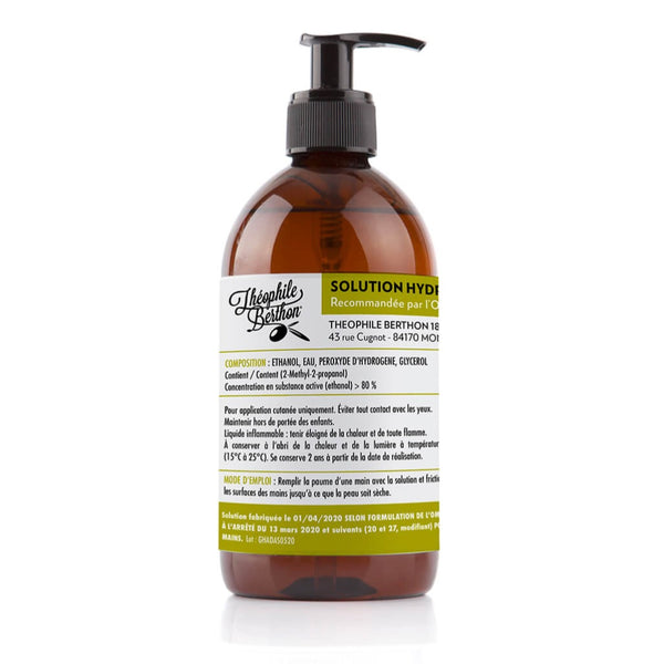 Solution Hydroalcoolique