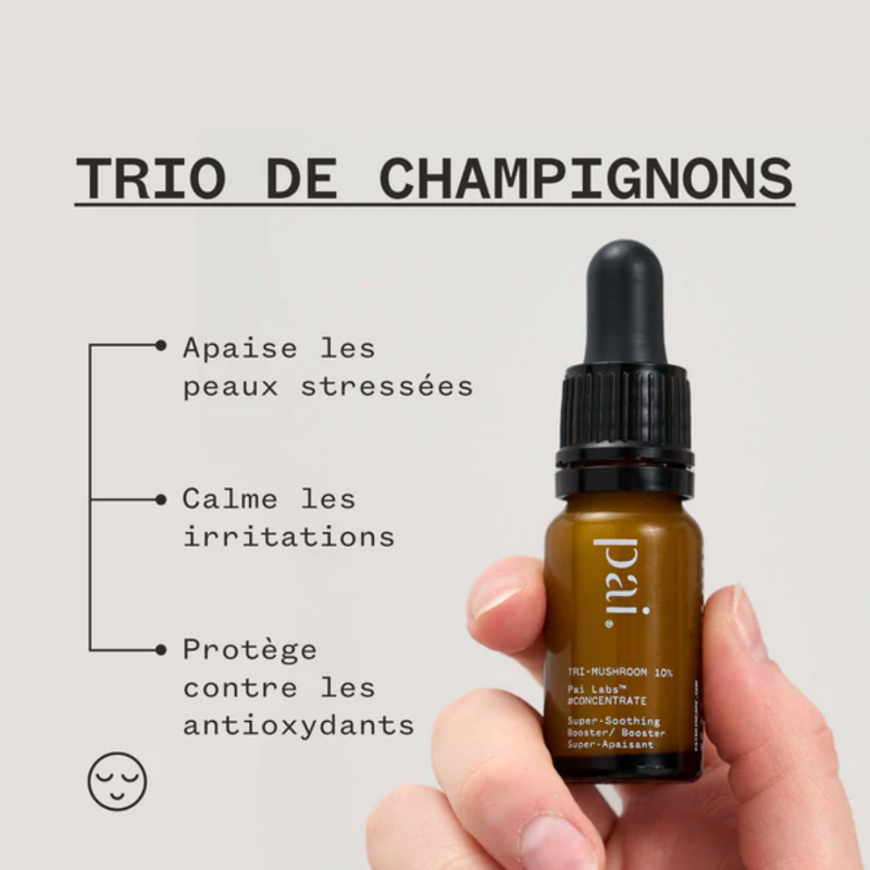 Super Soothing Booster with Mushroom Trio