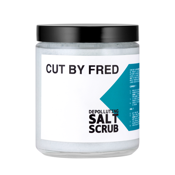 Depolluting Salt Scrub