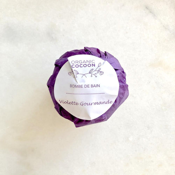 Bombe de Bain Moussante - Violette Gourmande