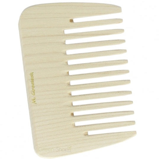 ¦ Peigne de poche Bois denture large